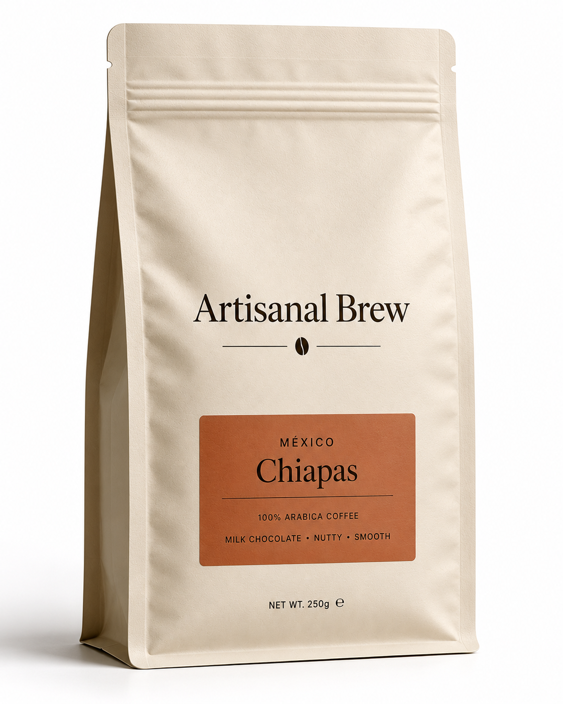Artisanal Brew M&eacute;xico Chiapas coffee bag