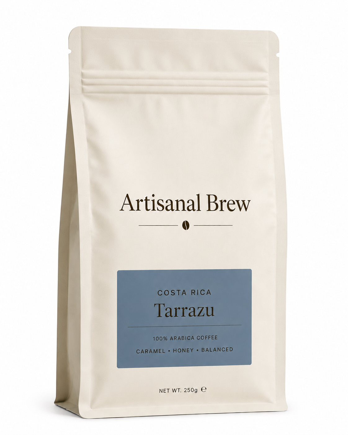 Artisanal Brew Costa Rica Tarrazu coffee bag